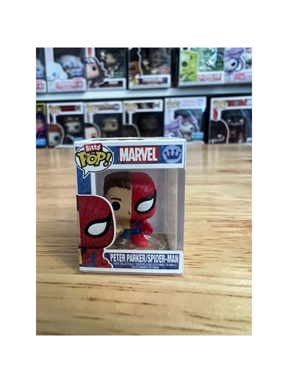 BITTY Peter Parker/Spider-man 1-Inch Funko Pop #1432 Marvel Comics Vinyl Figure